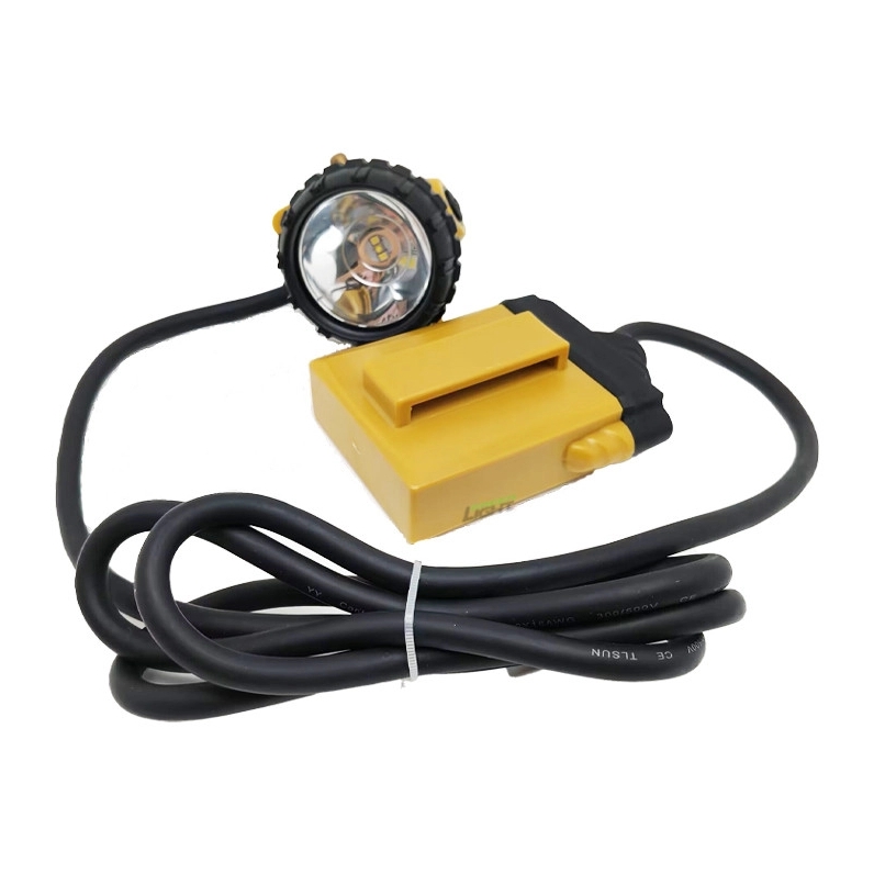 IP68 Led Mining Cap Light Corded 25000 Lux Impact Resistant Underground Miners Light Cree Led Mining Headlight
