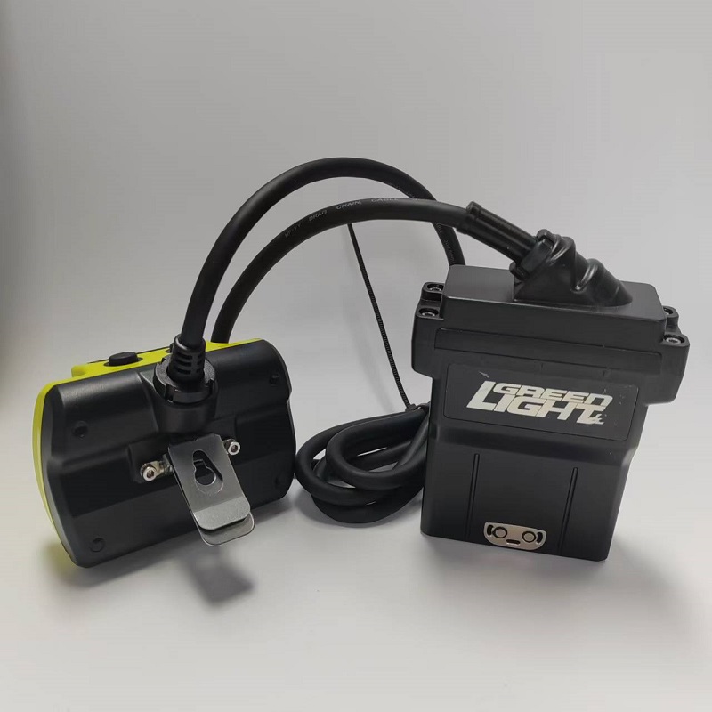 Super Bright 13.6Ah Waterproof Ip68 Mining Cap Lamp 25000lux Underground Mine Helmet Light