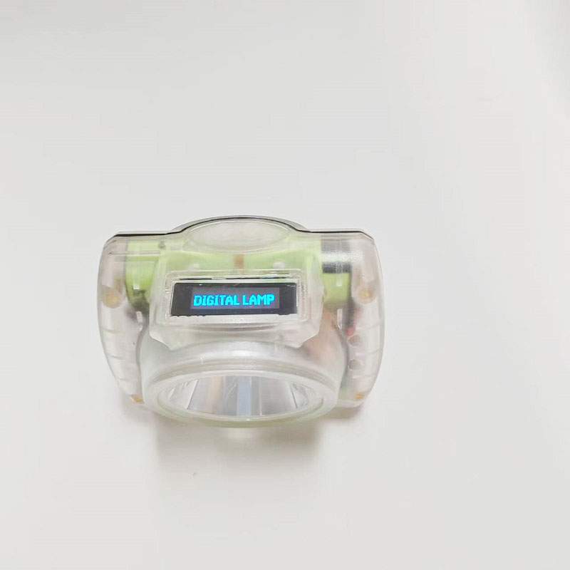 OLED Display Miner Headlamp Safety Miners Cap Lamp 25000lux Underground Led Miner Lamp