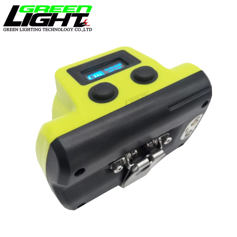 New Generation OLED Screen 7Ah Supper Bright Mining Hard Hat Light 30hrs Lighting Time