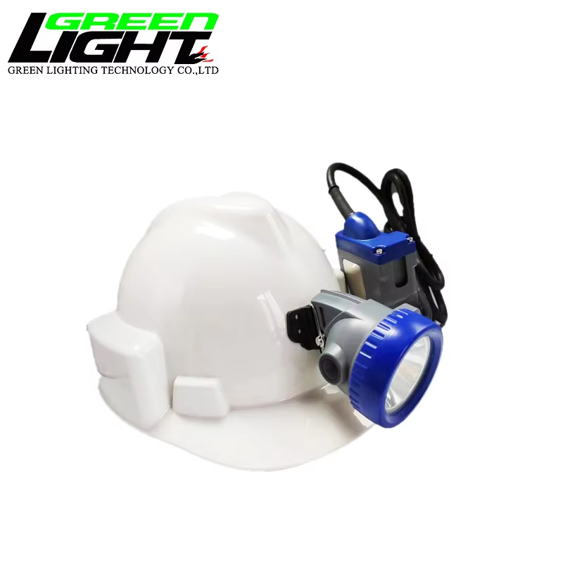 7.8Ah Waterproof IP67 LED Coal Mining Cap Lights 17hrs Long Working Time