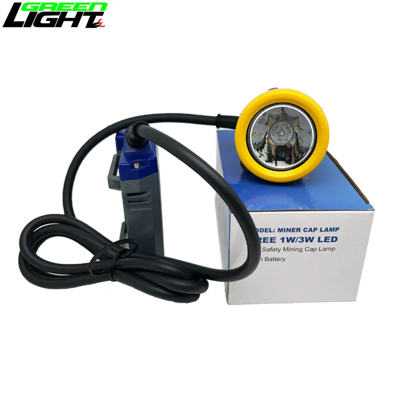 10000lux Explosion proof Corded Mining Hat Light Rechargeable