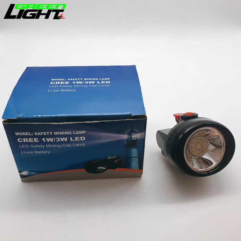 Smallest Mini Anti-explosive 2.8Ah Rechargeable Coldless Miners Cap Lamp