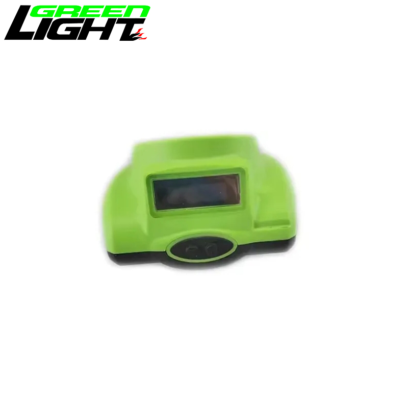 25000 lux 7Ah Magnetic USB Rechargeable Cordless Coal Mining Lights + OLED Screen for Time Logo Battery Level Display