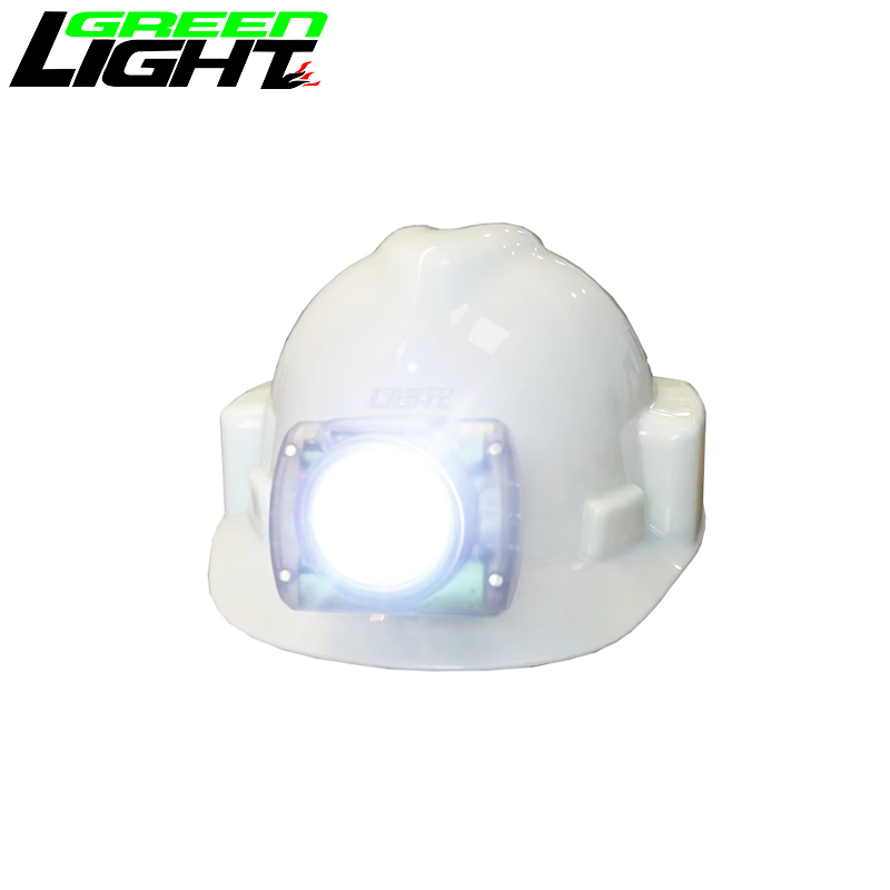 Oled Screen Impact Resistant 7Ah Magnetic USB Rechargeable Mining Lamp 30hrs Lighting Time