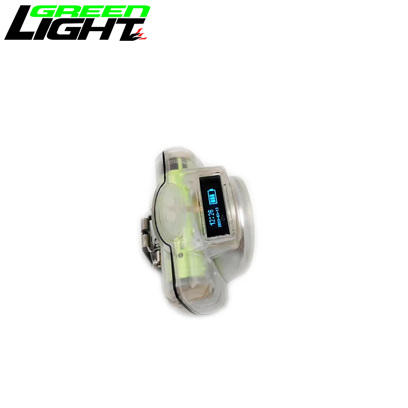 Oled Screen Impact Resistant 7Ah Magnetic USB Rechargeable Mining Lamp 30hrs Lighting Time