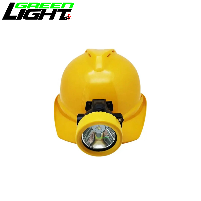 2.6Ah Rechargeable Li-ion Battery 5000lux Miners Headlamp Small Size