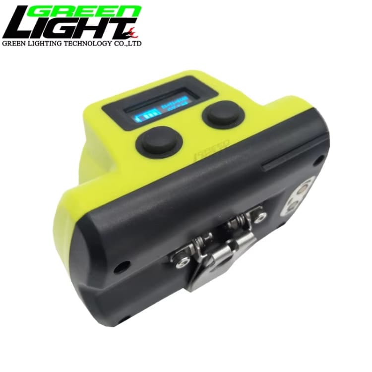 Underground Corded Miner Cap Lamp 7800mah 10000Lux Led Mining Light Impact Resistant Hard Hat Light