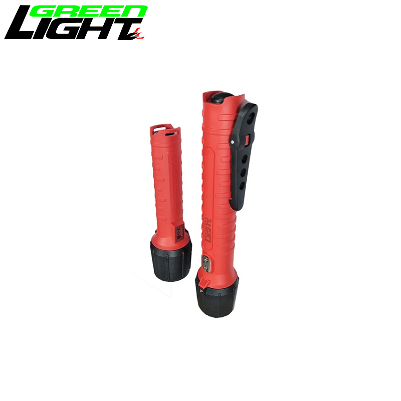 Impact Resistant IP68 3W led torch light with digital power display