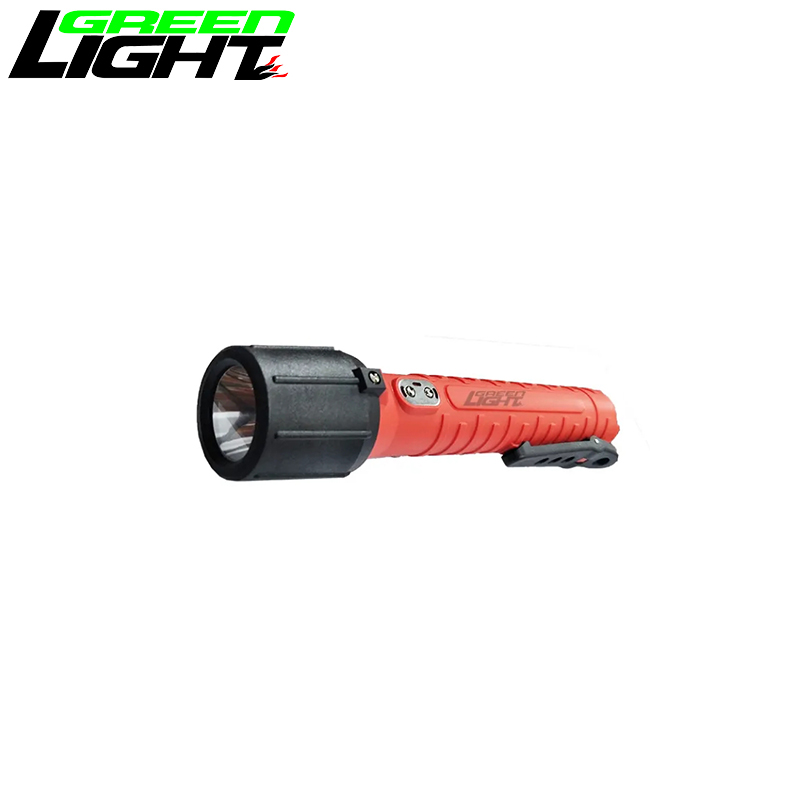 Impact Resistant IP68 3W led torch light with digital power display