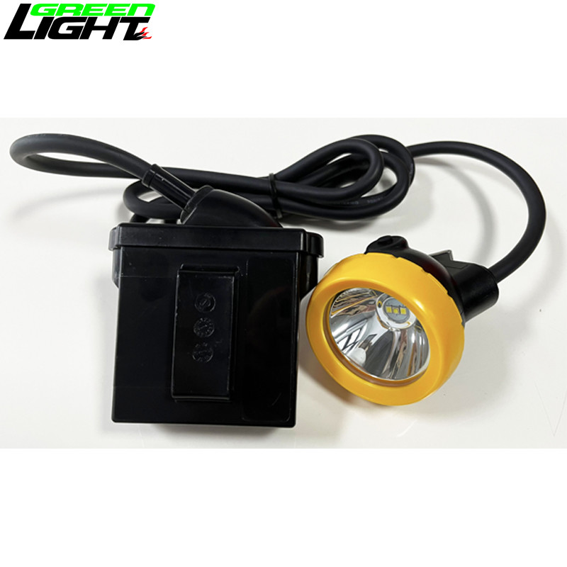 1.05W Ip68 Coal Miner Hard Hat Light 10000 Lux Safety KL5LM Underground Cap Lamp
