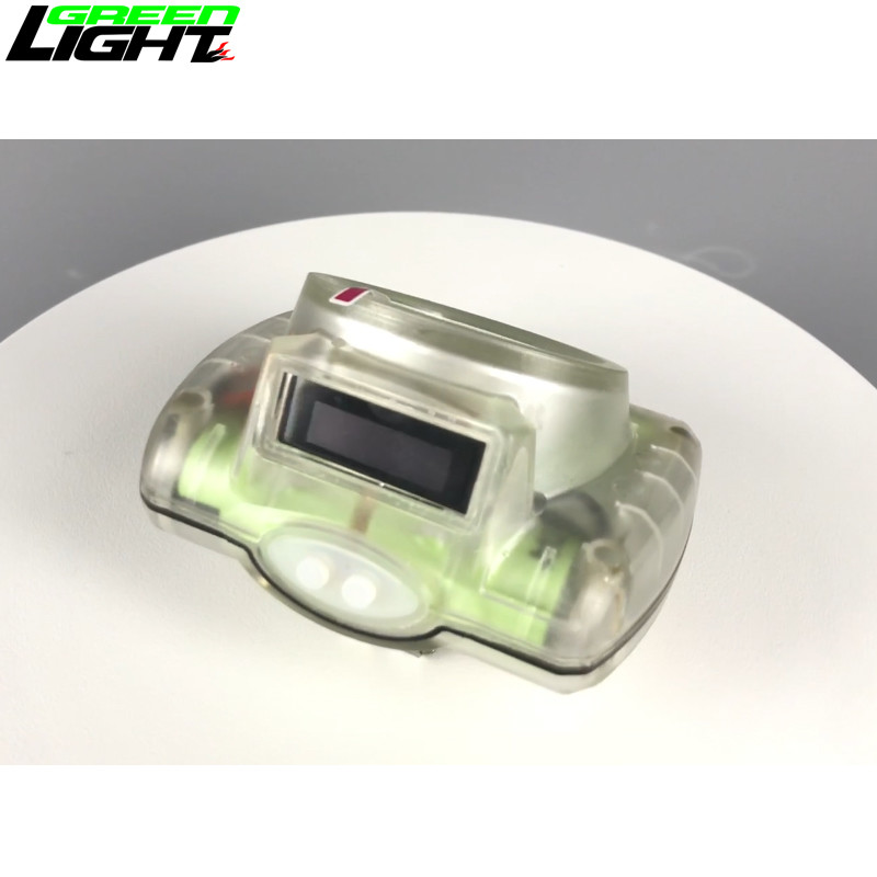 3.7V 6.8Ah 15000 LUX Coal Miner Headlight Ip68 Underground Cordless Mining Light 1200 Cycles