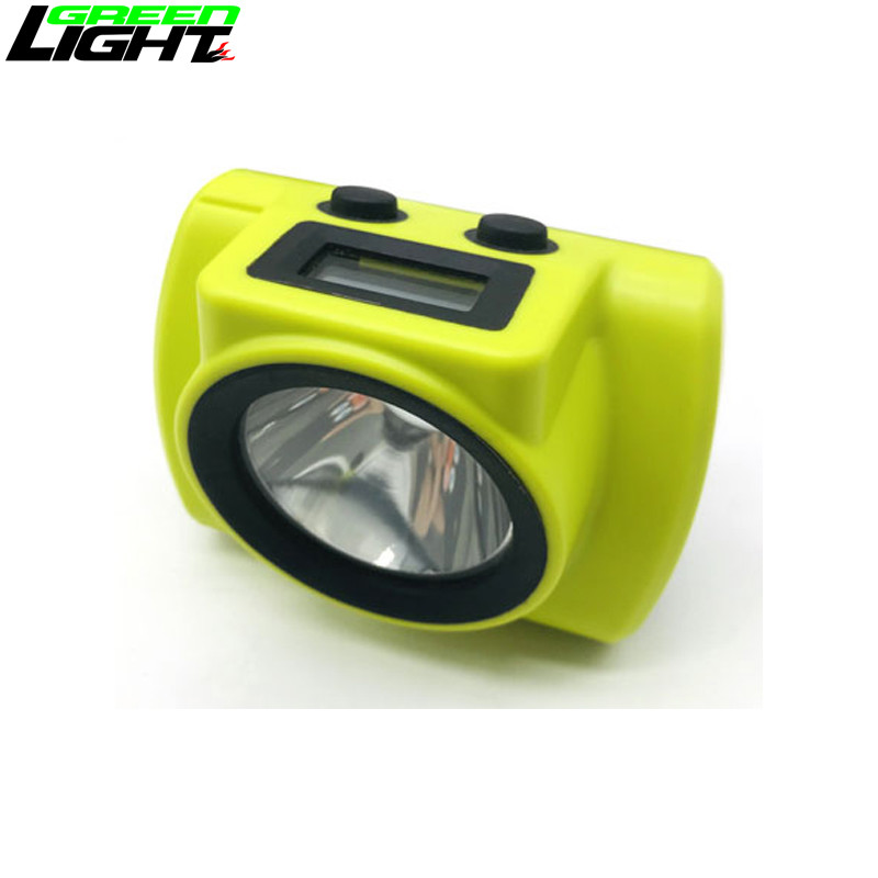 25000 LUX 6.8Ah 1200 Cycles 4hours Rechargeable Mining Headlamp IP68 Waterproof 3.7V 2.96W CE ATEX