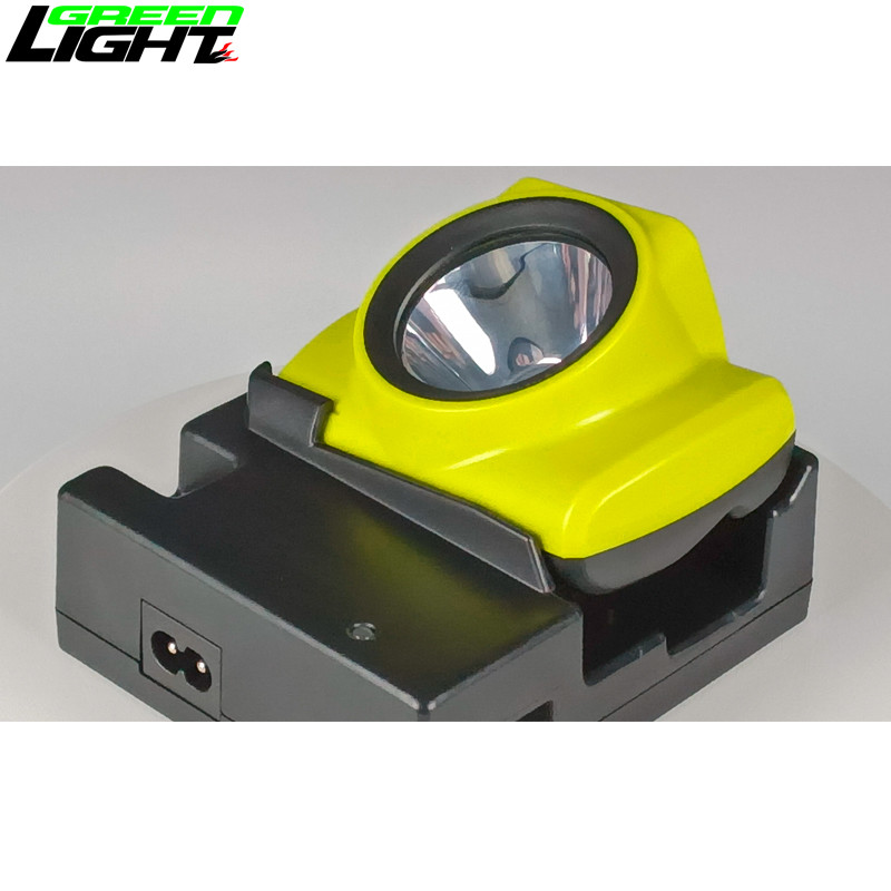 Best OLED Display Underground Miners Cordless Cap Lamp 20000lux 6800mAh Waterproof IP68 1200 Cycles wholesale
