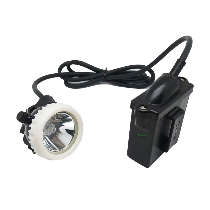 KL5LM 6.6Ah Rechargeable Li-ion Battery 1.67W 3.7V Ip68 PC LED Mining Lamp 10000lux Long Lifespan