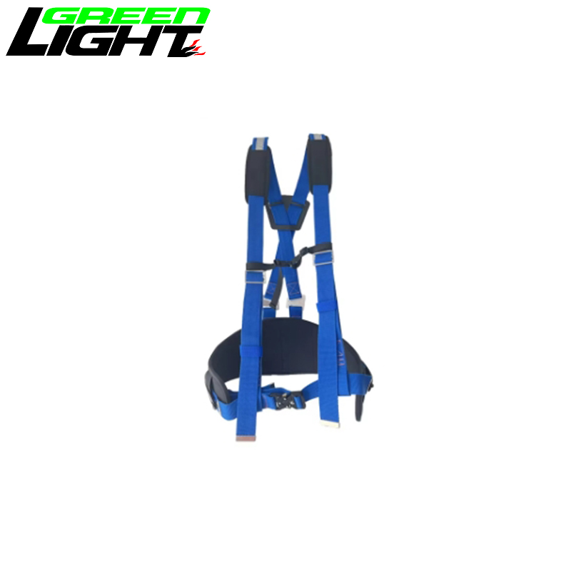 Adjustable Nylon Miner Safety Belt With Waist Belt Shoulder Strap for Mining Lamp Battery and Self-rescuer
