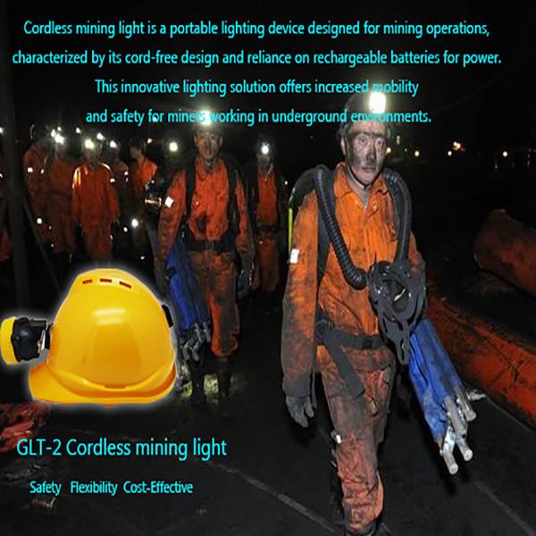 KL5LM 10000 LUX LED Mining Lamp 96lum Ip68 Waterproof 3.7V 2.2Ah Li Ion Rechargeable Battery