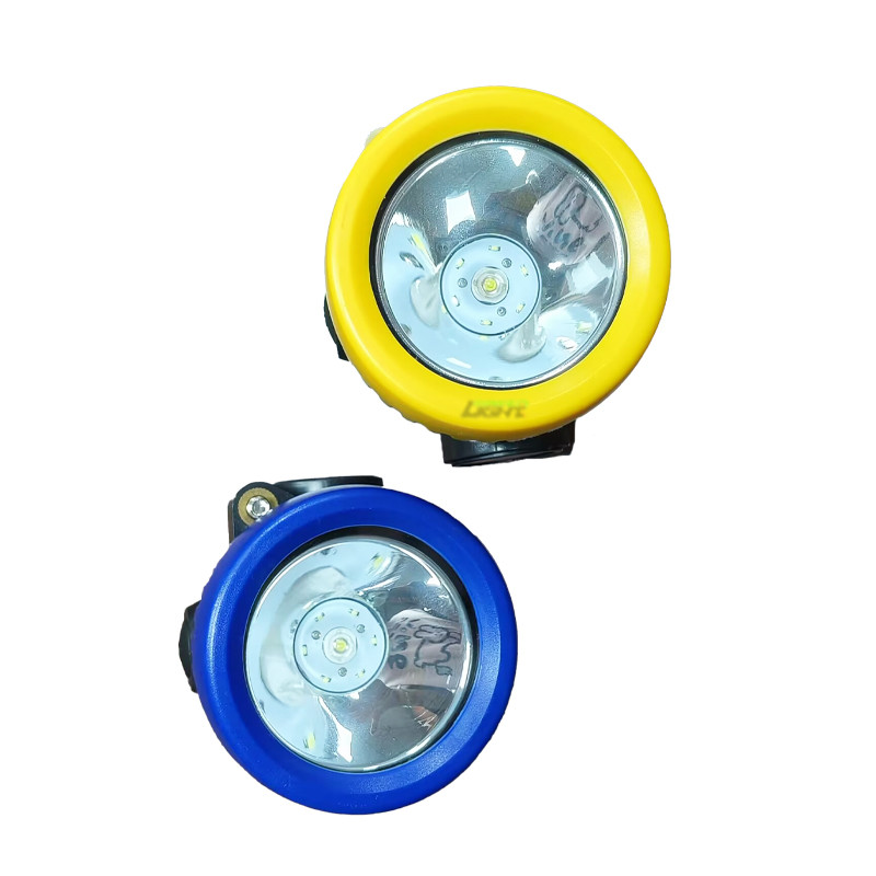 Best KL5LM 10000 LUX LED Mining Lamp 96lum Ip68 Waterproof 3.7V 2.2Ah Li Ion Rechargeable Battery wholesale