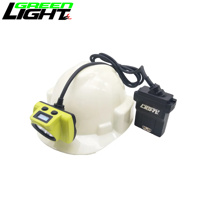 Overmolding IP68 Waterproof 25000lux Strong Brightness Mining Cap Lamp