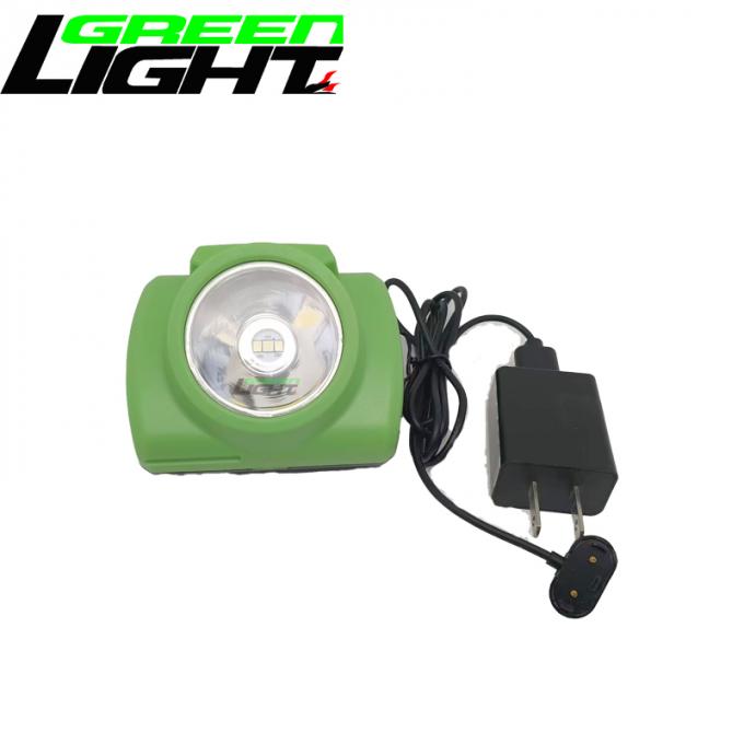 Best 6.8ah Low Battery Power Alarm 15000 Lux Cordless Mining Cap Lamp Ip68 Waterproof 1200 Cycles wholesale