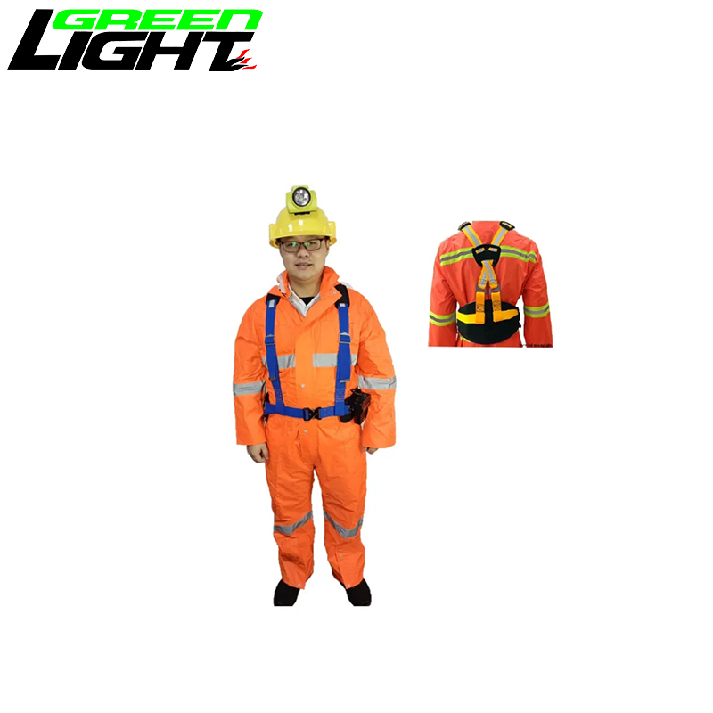 Best Adjustable Nylon Miner Safety Belt With Waist Belt Shoulder Strap for Mining Lamp Battery and Self-rescuer wholesale