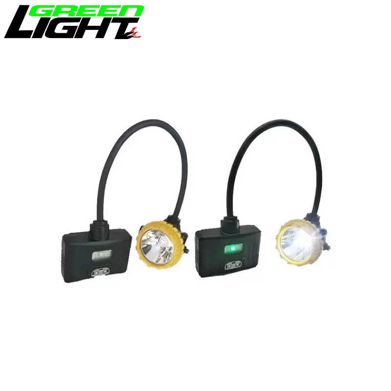 Best 6.8Ah 15000lux 1200 cycles Mining Hat Light with Rear Warning Light wholesale