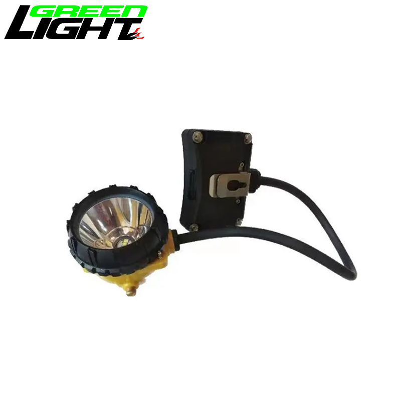 6.8Ah 15000lux 1200 cycles Mining Hat Light with Rear Warning Light