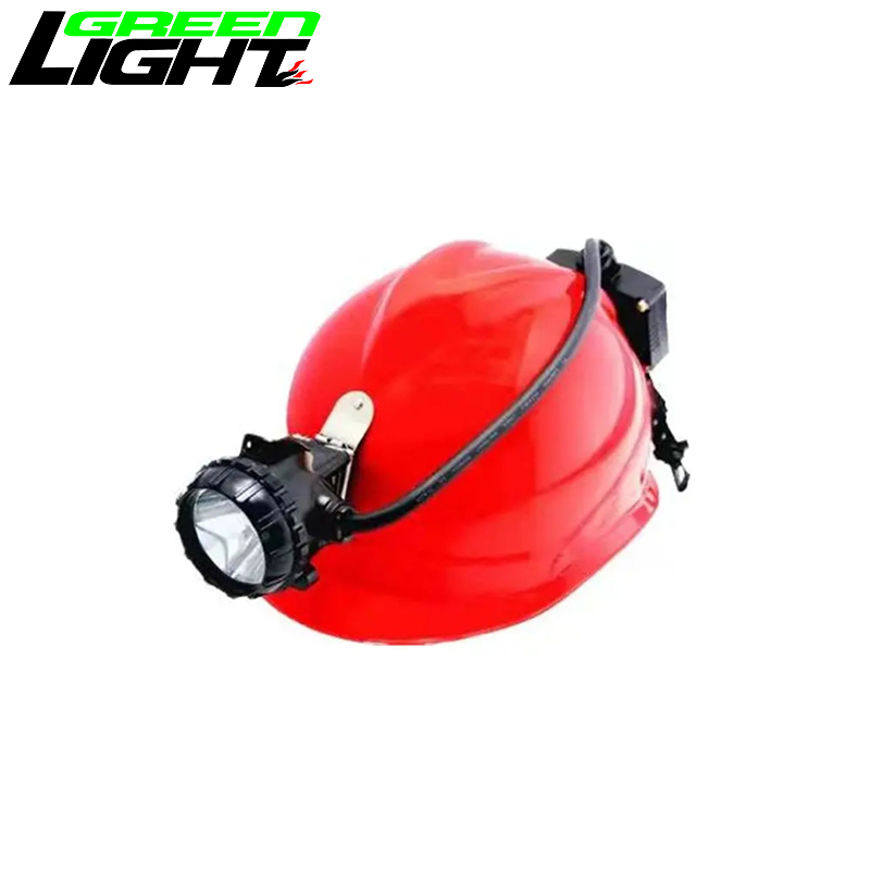 6.8Ah 15000lux 1200 cycles Mining Hat Light with Rear Warning Light