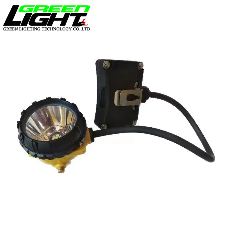 6.8Ah 15000lux 1200 cycles Mining Hat Light with Rear Warning Light