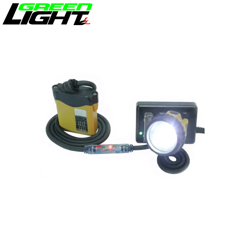 10.4Ah Rechargeable SAMSUNG li-ion Battery 348lum Led Mining Lamp with Safety Warning Light