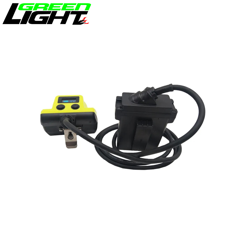14Ah Big Battery Capacity Miners Hard Hat Lamp with plug&play cable 60hrs working time