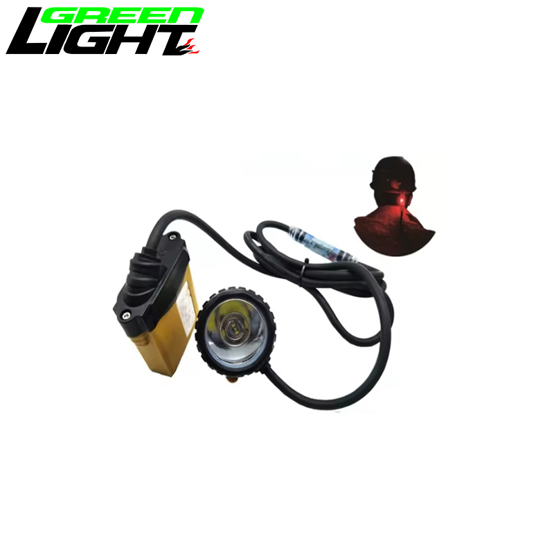 10.4Ah Rechargeable SAMSUNG li-ion Battery 348lum Led Mining Lamp with Safety Warning Light