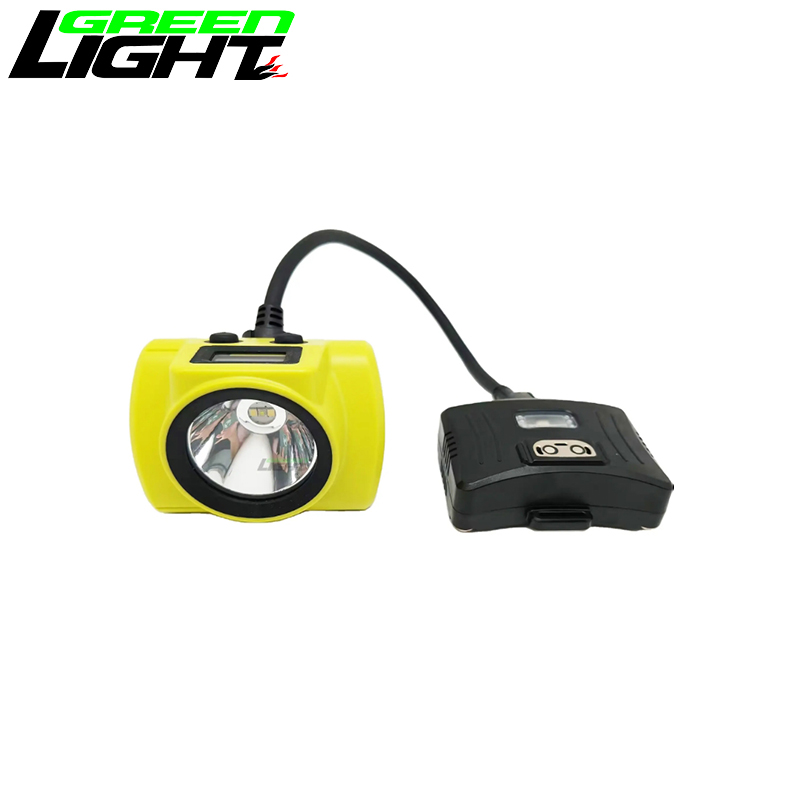 Tempered Glass Lens OLED Screen 7Ah High Bright Underground Coal Mining Lights