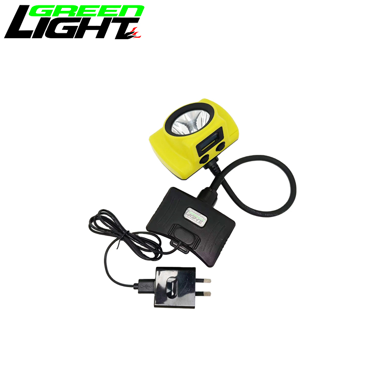 Tempered Glass Lens OLED Screen 7Ah High Bright Underground Coal Mining Lights