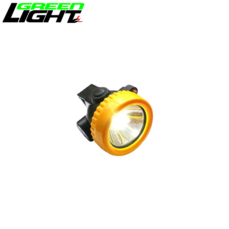 Best 2.6Ah Li-ion Battery Led Miner Helmet Lamp 5000lux Small Size Mining Headlamp wholesale