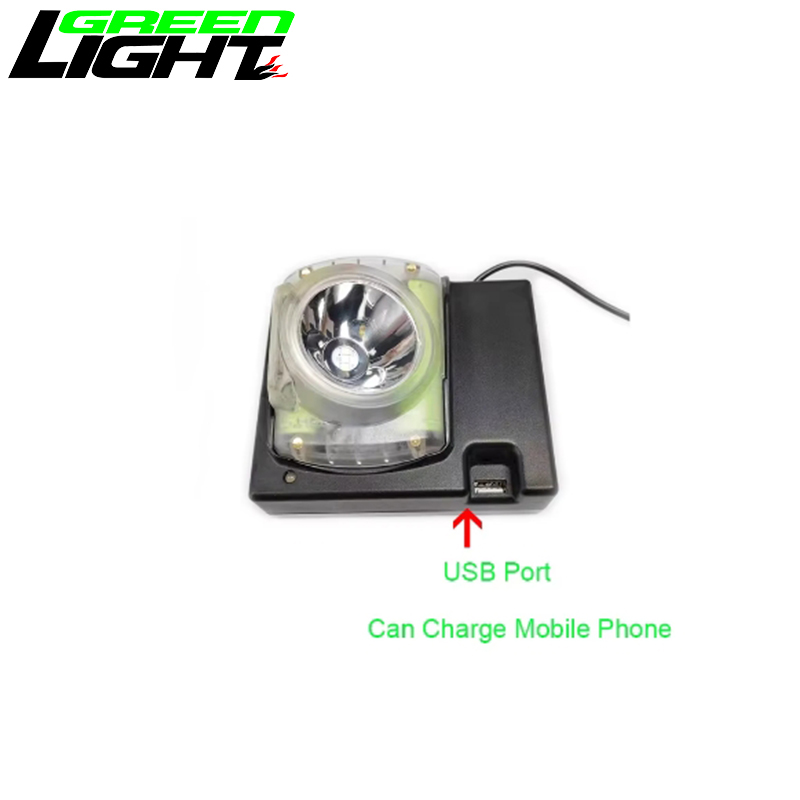 High Power Led Explosion-proof Miners Headlight 7Ah Battery Capacity 30hr Ultra Long Lighting Time