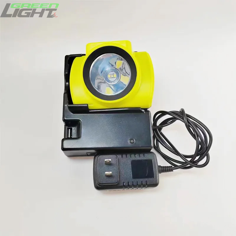 Super Brightness Over-moulding Impact Resistant Coal Mine Headlamp IP68 Waterproof
