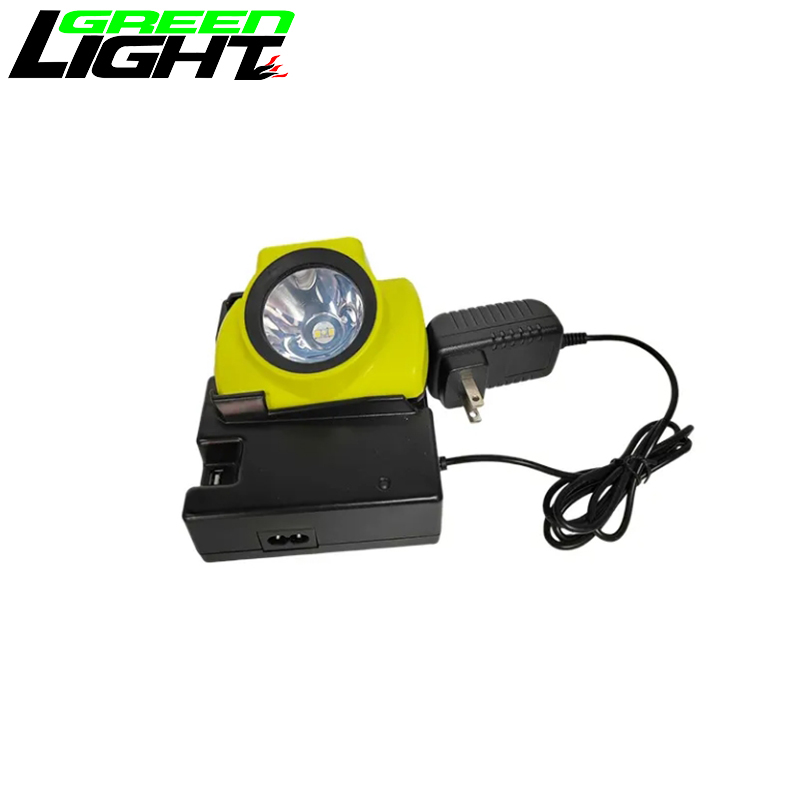 30hrs Long Lighting Time Explosion proof Cordless Mining Cap Lamp 7Ah 25000lux Strong Brightness
