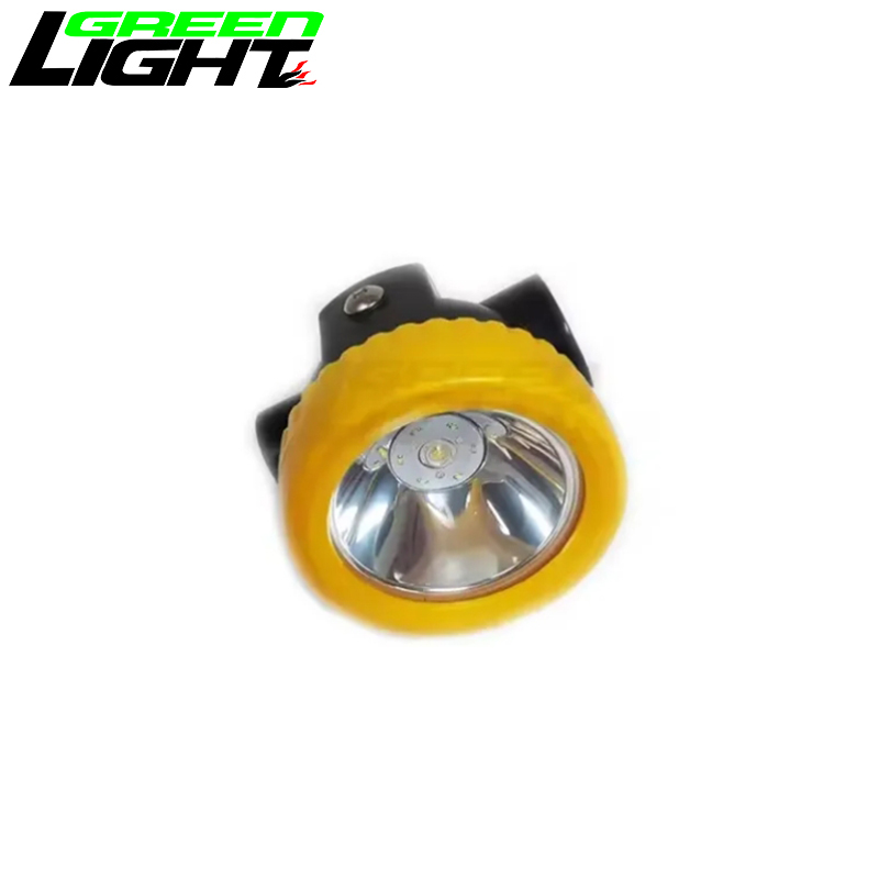2.6Ah Li-ion Battery Led Miner Helmet Lamp 5000lux Small Size Mining Headlamp