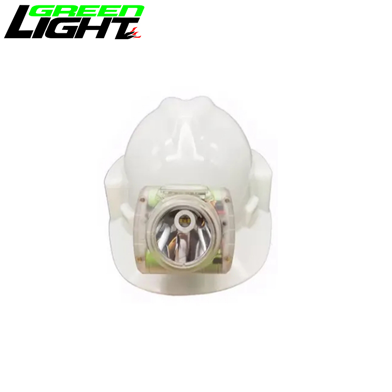 385lum 25000Lux USB Recharging OLED Display Mining Helmet Light