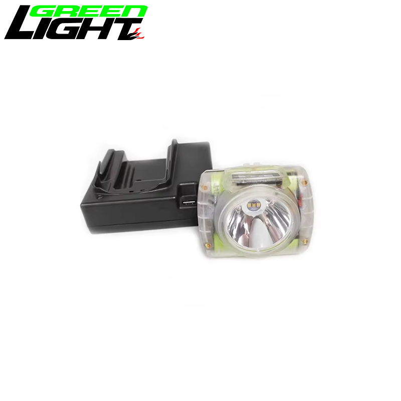 High Power Led Explosion-proof Miners Headlight 7Ah Battery Capacity 30hr Ultra Long Lighting Time
