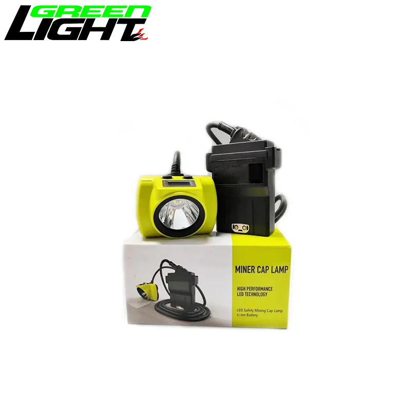 Plug and Play 60hrs Long Working Time Coal Mining Headlamp with 14Ah Big Battery 25000lux