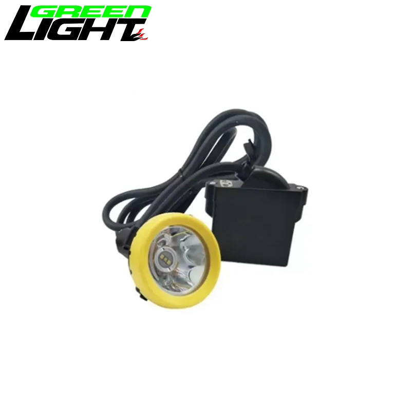 Anti-explosive 7.8Ah 18hrs Lighting Time Miners Helmet Lamp with Magnetic USB Charging Port