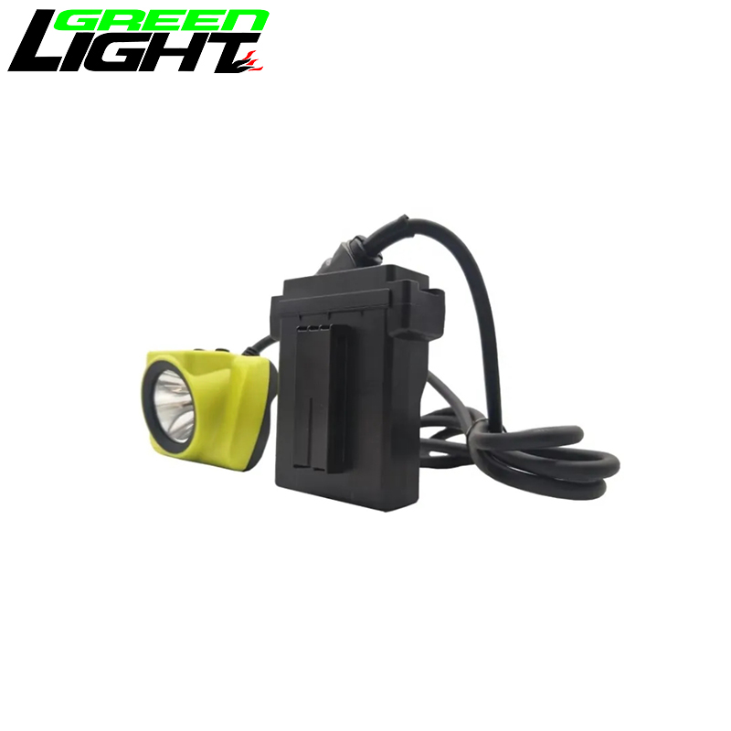 Over-moulding 14Ah Five Lighting Mode Mining Helmet Lamp Explosion proof for underground coal mine