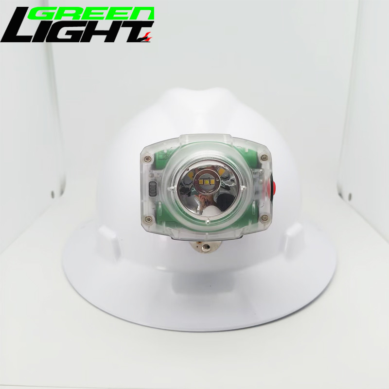 Wireless Mining Helmet Light 7Ah USB Rechargeable 18650 Battery IP68 Waterproof ATEX Certified
