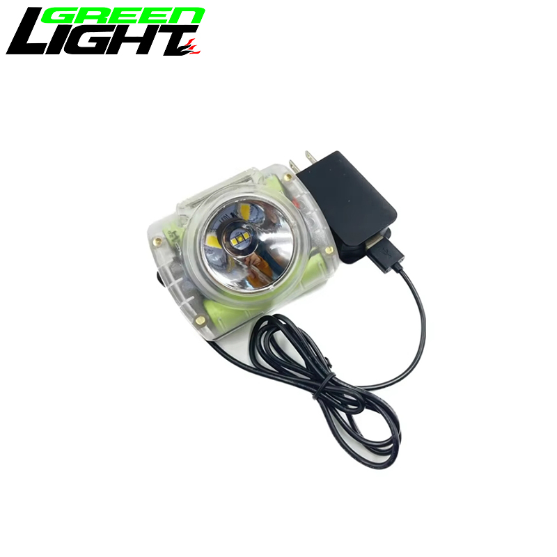 High Power 25000lux Led Explosion-proof Miners Cap Lamp 7Ah OLED Screen Mining Lamps