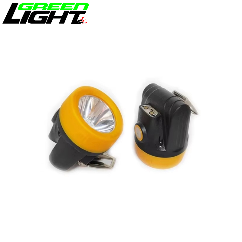 10000lux USB Charging Cordless Mining Cap Light Compact Size Helmet Light
