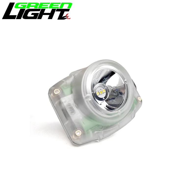 Mini Size 13000lux IP68 Miner Cordless Cap Lamp Safety Helmet Lamp 3.5Ah