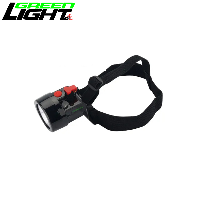 Ultra Light Weight 2.8Ah rechargeable li-ion battery Led Safety Cap Lamp 4000lux