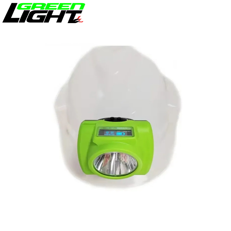 Best All In One Structure Intrinsically safe Miners Cap Lamp 30hrs Lighting Time 7Ah Mining Light wholesale